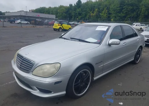 2003 Mercedes-Benz S 55 Amg from USA, damaged, VIN WDBNG74J53A344224